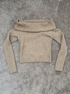 Off-the-Shoulder Sweater